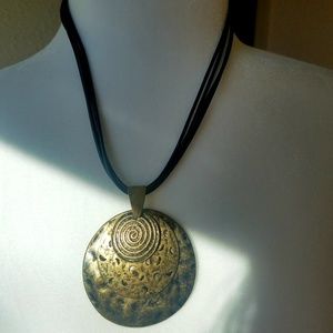 Boho necklace + earring set